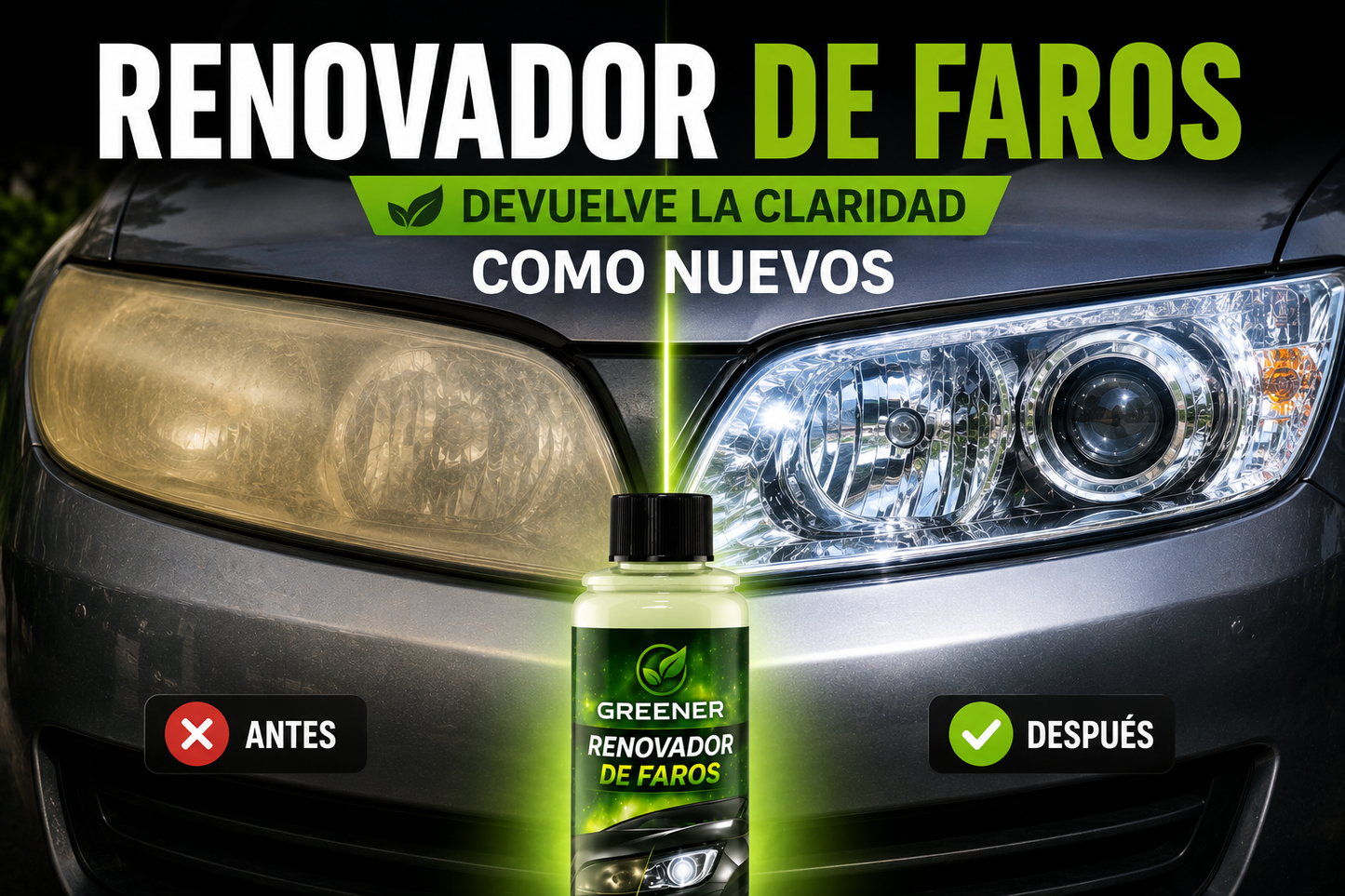 Cera Anti Arañazos / Limpia Faros 125ml